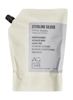 شامبو AG Care Sterling Silver Toning، 33.8 أونصة سائلة