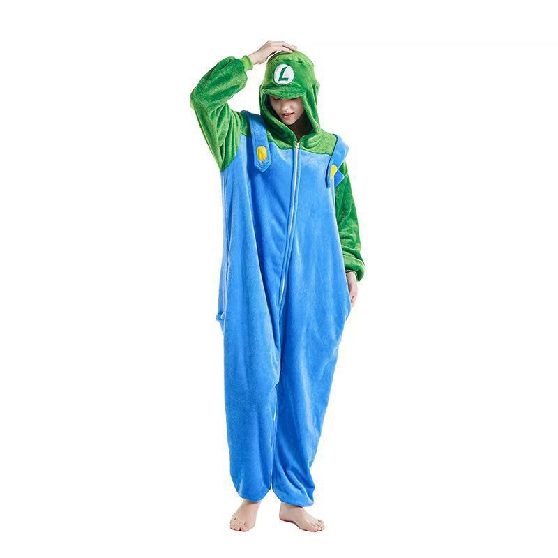 New Cartoon One-Piece Pajamas Animal Children'S Dinosaur Unicorn Performance Costume Sonic Furry Pajamas Batch - Image 1