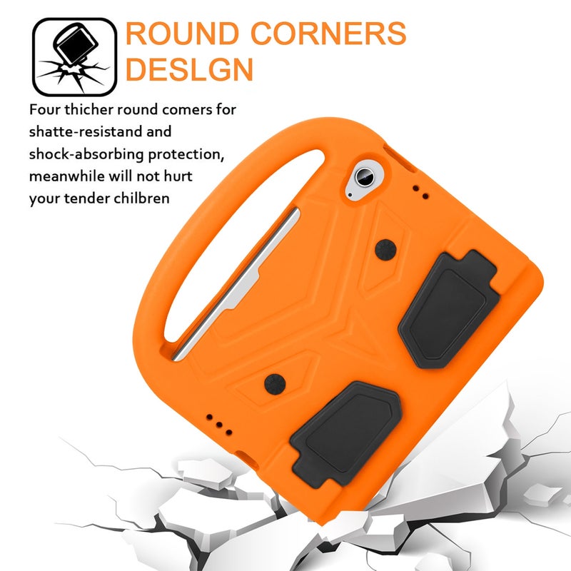 erorex For Ipad Mini 6 / Mini 2024 Sparrow Style Eva Material Children Shockproof Tablet Case(Orange) - Image 3