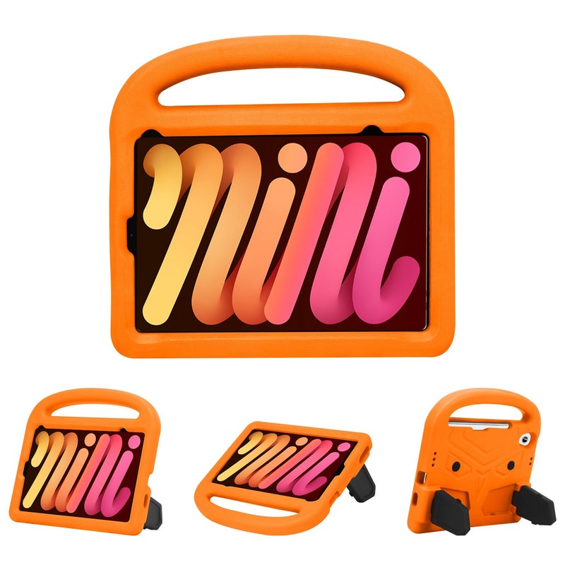 erorex For Ipad Mini 6 / Mini 2024 Sparrow Style Eva Material Children Shockproof Tablet Case(Orange) - Image 1