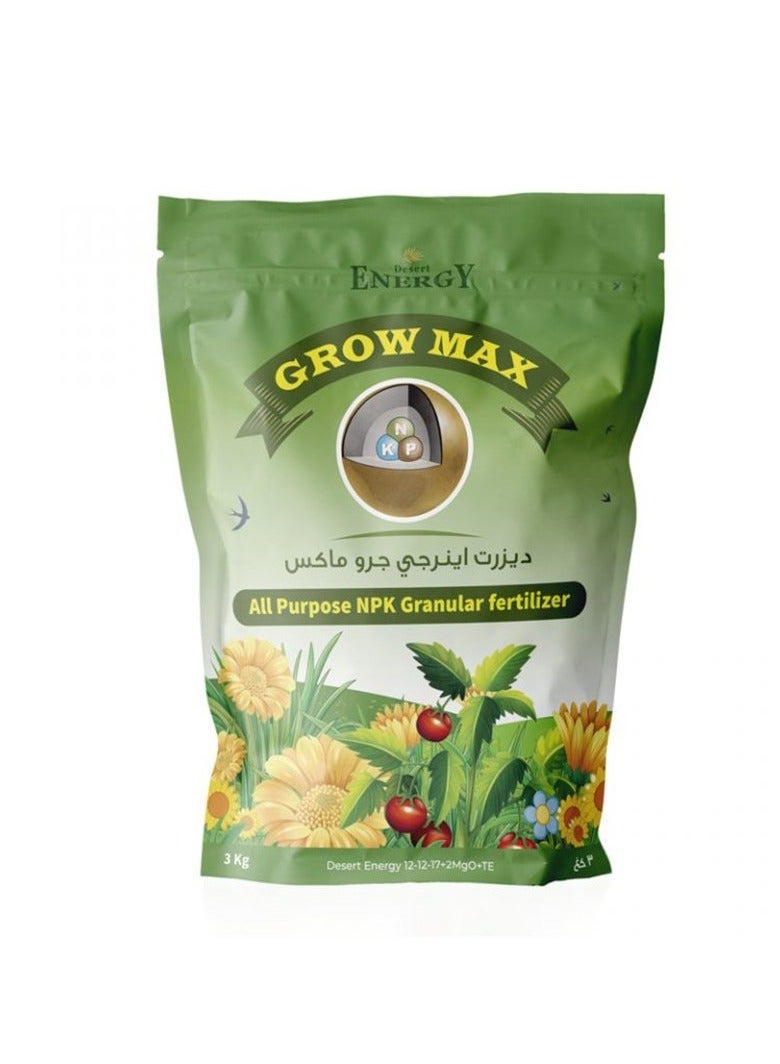 KNP Grow Max Granular Plant Fertilizer - 3 kg