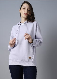 HIGH STAR Women Lavender Sweatshirt  - Image 3
