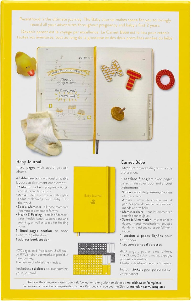Moleskine baby journal - yellow - Image 2