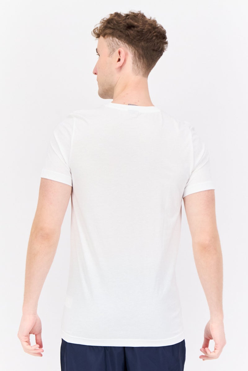 PUMA Men Slim Fit Short Sleeves Outdoor T-Shirt, White - Image 3