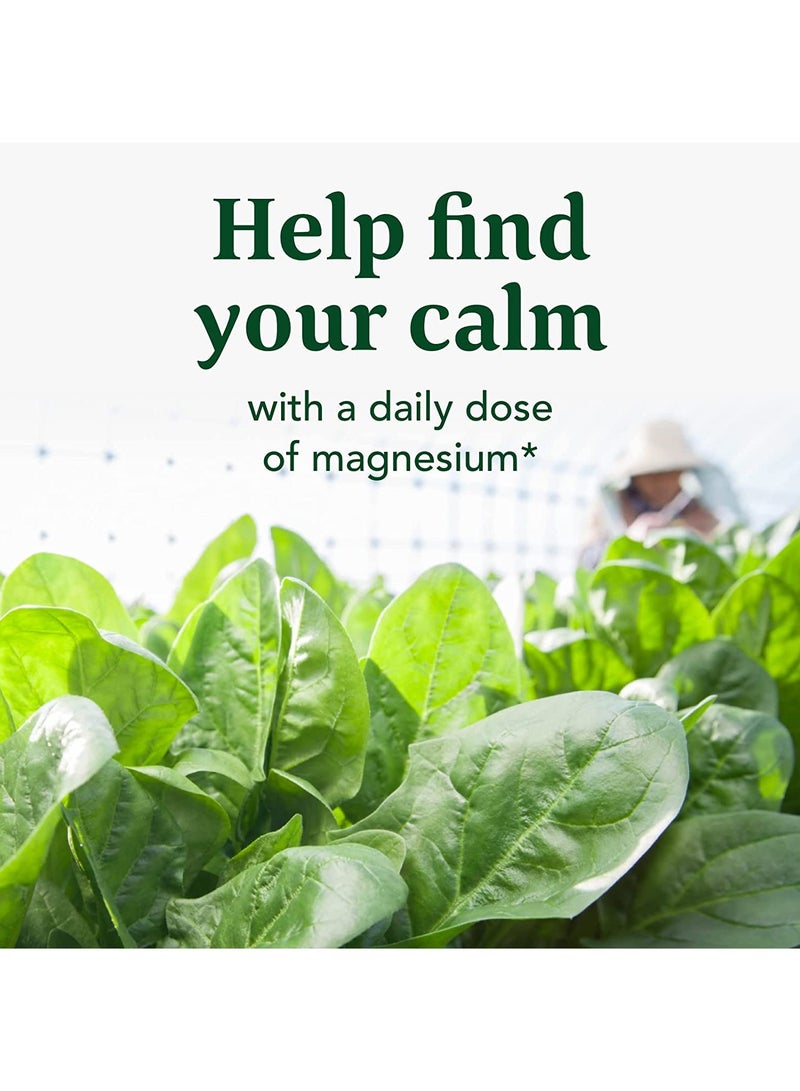 MegaFood Magnesium - Supports nervous system & muscle function - Gentle on stomach - Dietary supplement - 60 tablets | 60 servings - Image 4