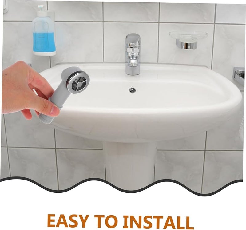 STOBOK 2pcs Kitchen Sink Drain Pipe Flexible Leakproof Seal Round Overflow Head - Image 5