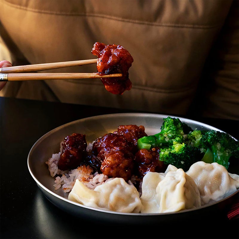 Snow Peak Titanium Trek Plate, Durable, Lightweight, Outdoor Kitchen Essential, Stackable, Camping, Hiking, Backpacking, 2oz - Image 2