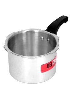 DELCASA Aluminium Durable Design Dishwasher Safe And Gas Stove Compatible High Quality Pressure Cooker 3Liters  - Image 4