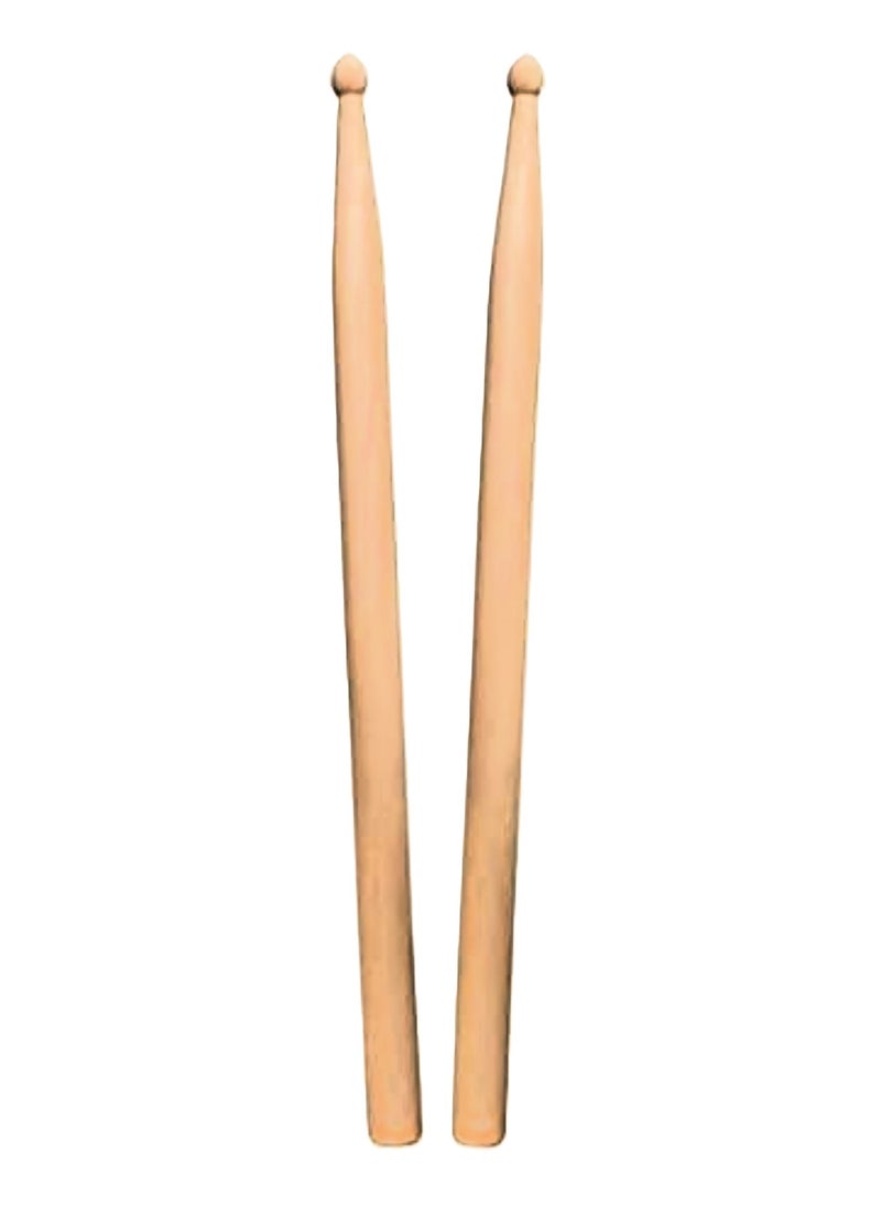 Generic - Standard Wooden Drumsticks Drum Sticks Drum Mallets Stick 5A - 1 Pair / 2 Pcs - Image 1