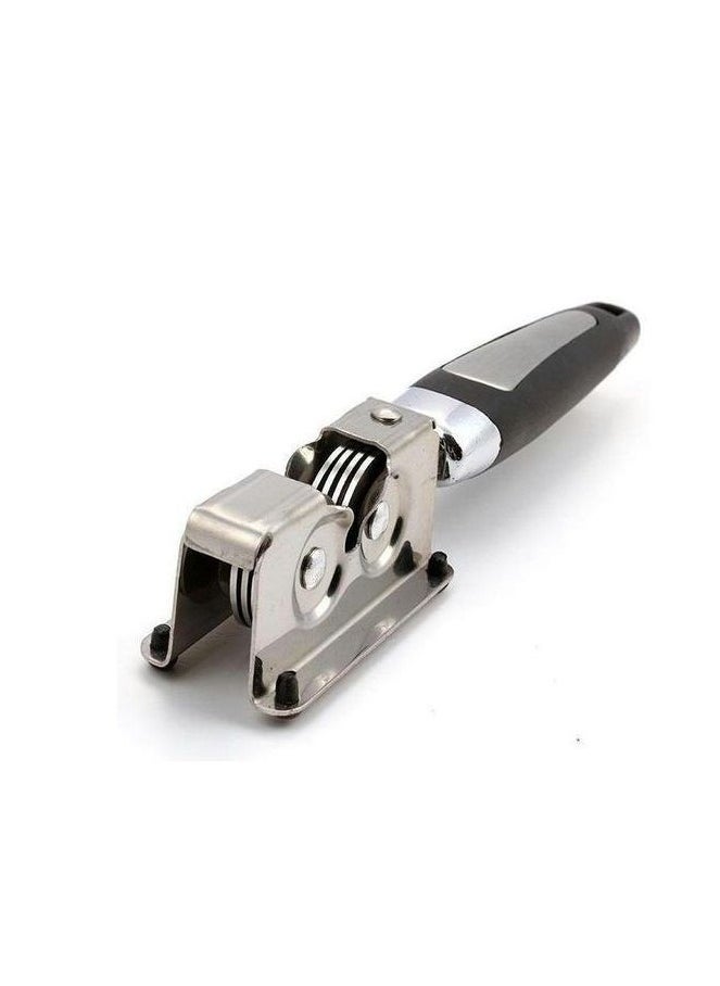 Generic Stainless Steel Manual Knife Sharpener - Sharp sharpening tool with comfortable plastic handle, easy to use and suitable for all types of knives  - Image 3