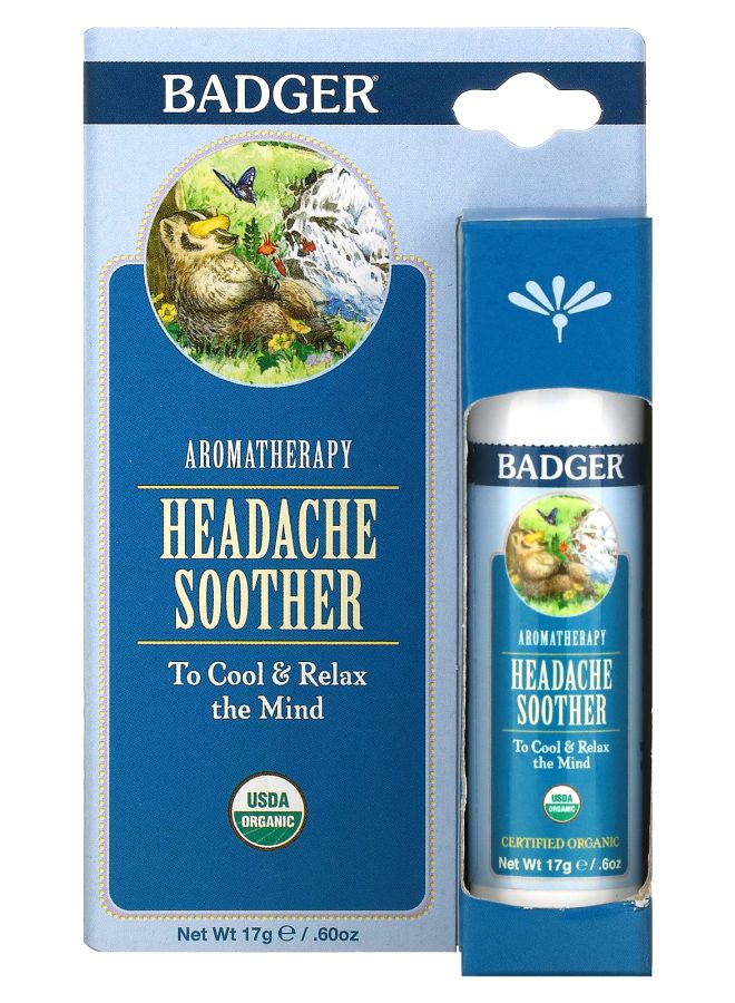 Aromatherapy Headache Soother Peppermint & Lavender .60 oz (17 g)