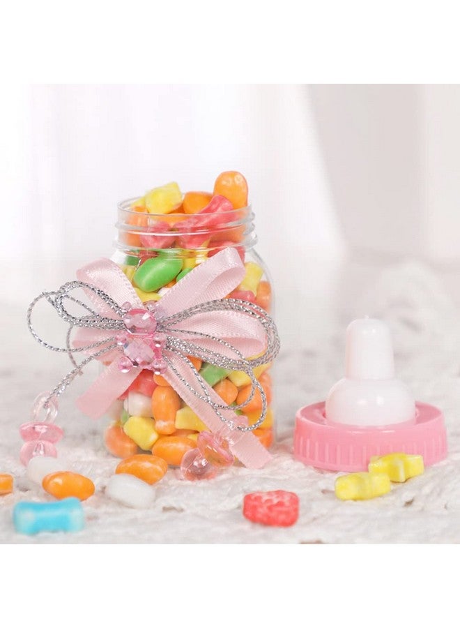 Bodosac 24-Piece Baby Feeding Bottle Set with Pink Candy Box for Shower Decoration - Image 3