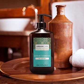 Arganicare Argan range LEAVEON PROTECTIVE MOISTURIZING CARE With organic Argan oil curly hair Redefines curls Strengthens hair Brings Suppleness Shine 100mL - Image 2