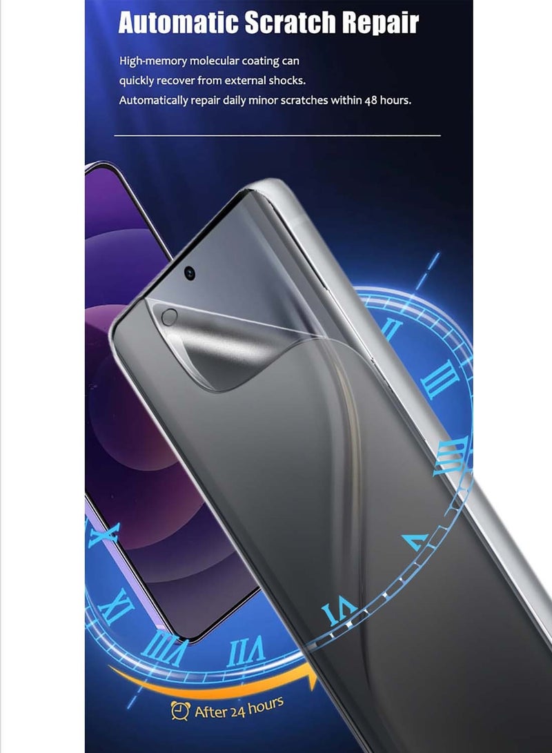 Wtech Tecno Camon 40 Pro 5G 2025 Premium Hydrogel Anti Spy / Anti Privacy Film Thin and Flexible Screen Protector (MSHFMP) - Clear - Image 4