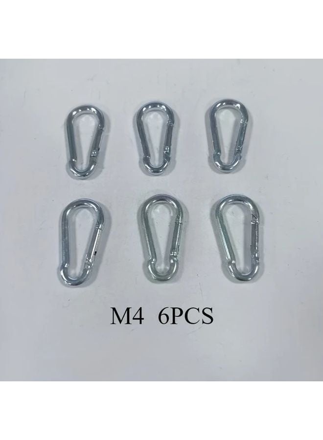 304 Stainless Steel Snap Ring Spring Buckle Heavy Duty M4 M6 M8 4 6 PCS Outdoor Camping Fishing Hammock - Image 1
