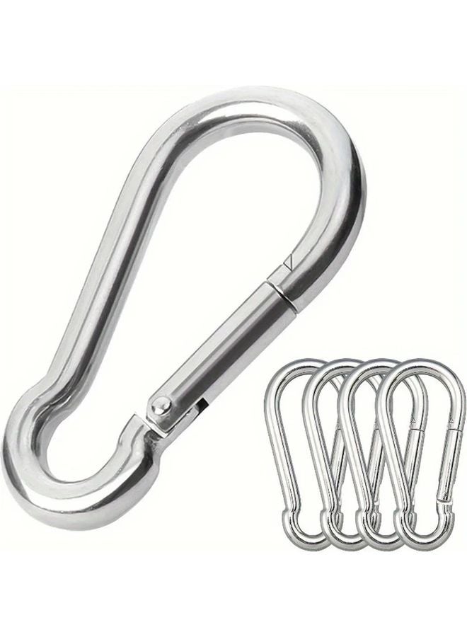 304 Stainless Steel Snap Ring Spring Buckle Heavy Duty M4 M6 M8 4 6 PCS Outdoor Camping Fishing Hammock - Image 2