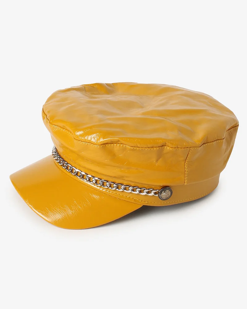 صوص هاوت Solid Yellow Beret Cap