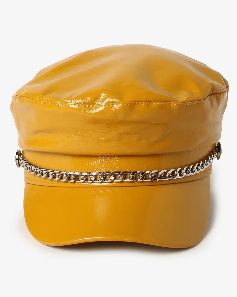 صوص هاوت Solid Yellow Beret Cap