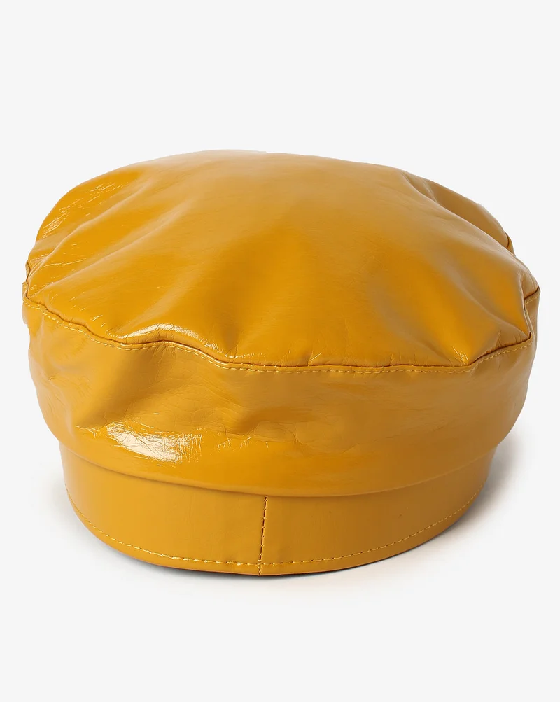 صوص هاوت Solid Yellow Beret Cap