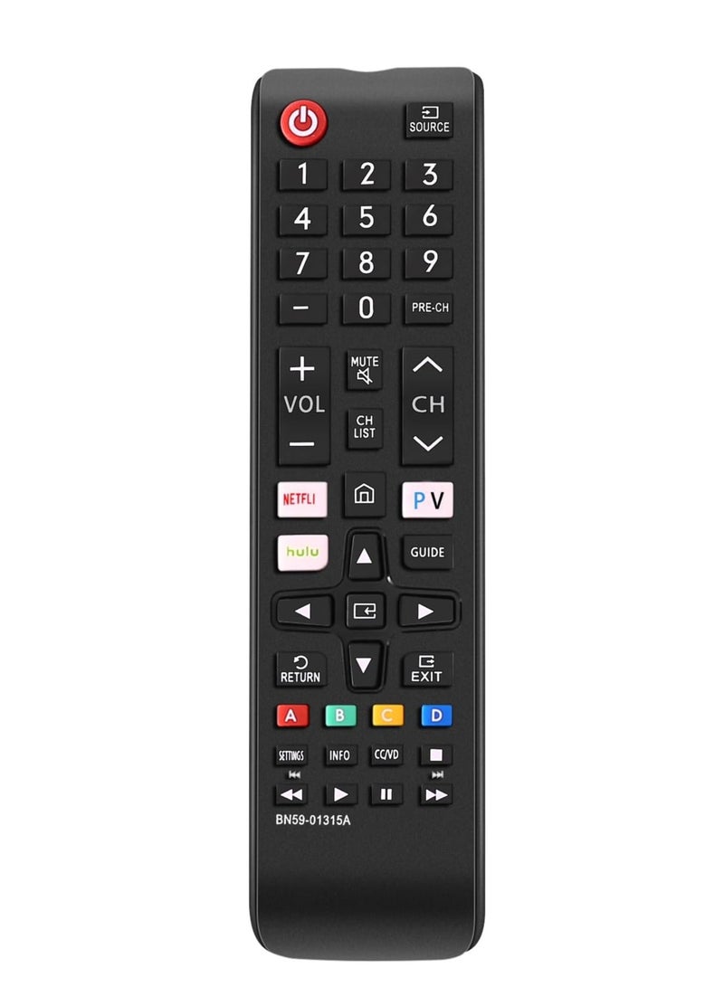 ELTRAZONE ATA-D Universal Remote Control for All Samsung TVs – Compatible with Samsung LED, LCD, HDTV, Smart, QLED, UHD, SUHD, 3D, Frame Series – Easy Setup, Long Range, Plug & Play – Replacement Remote for Samsung Smart TV Models - Image 1