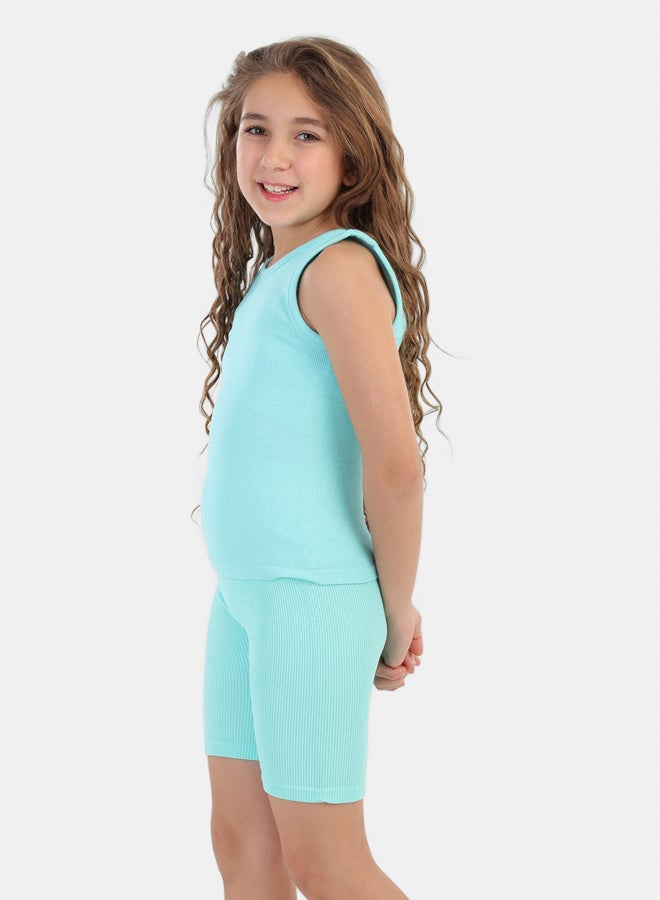 كارينا جرلي مضلع ركوب الدراجات السراويل - Image 2