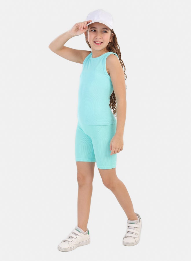 كارينا جرلي مضلع ركوب الدراجات السراويل - Image 4