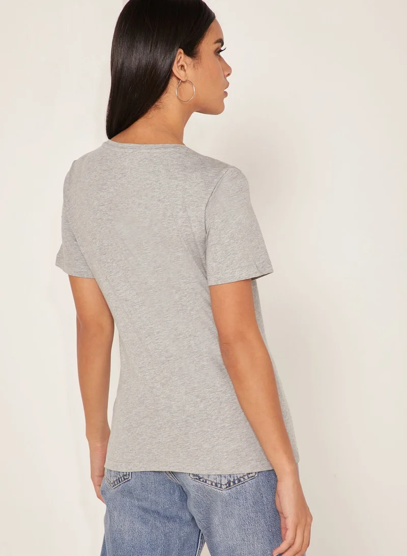 TOMMY HILFIGER Annie Crew Neck Logo T-Shirt