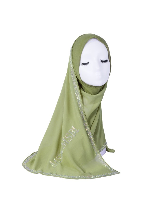 1-Piece Instant Hijab | Effortless Style & All-Day Comfort | Premium Crinkle Fabric - Image 3