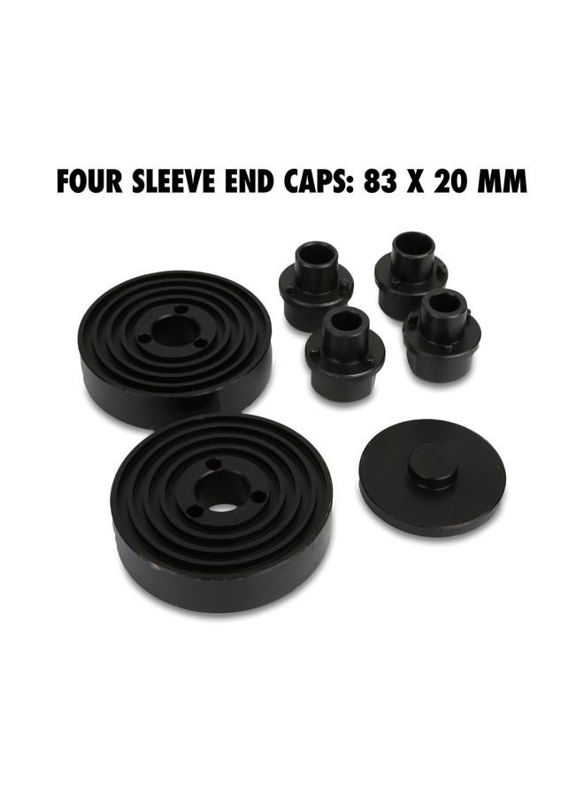 OEMTOOLS 27212 Manual Bushing Installation and Removal Tool Set, Bushing Removal Tool, Bearing Press Kit, Bushing Tool Kit, Tool Kit Push Pull Bushing - Image 4