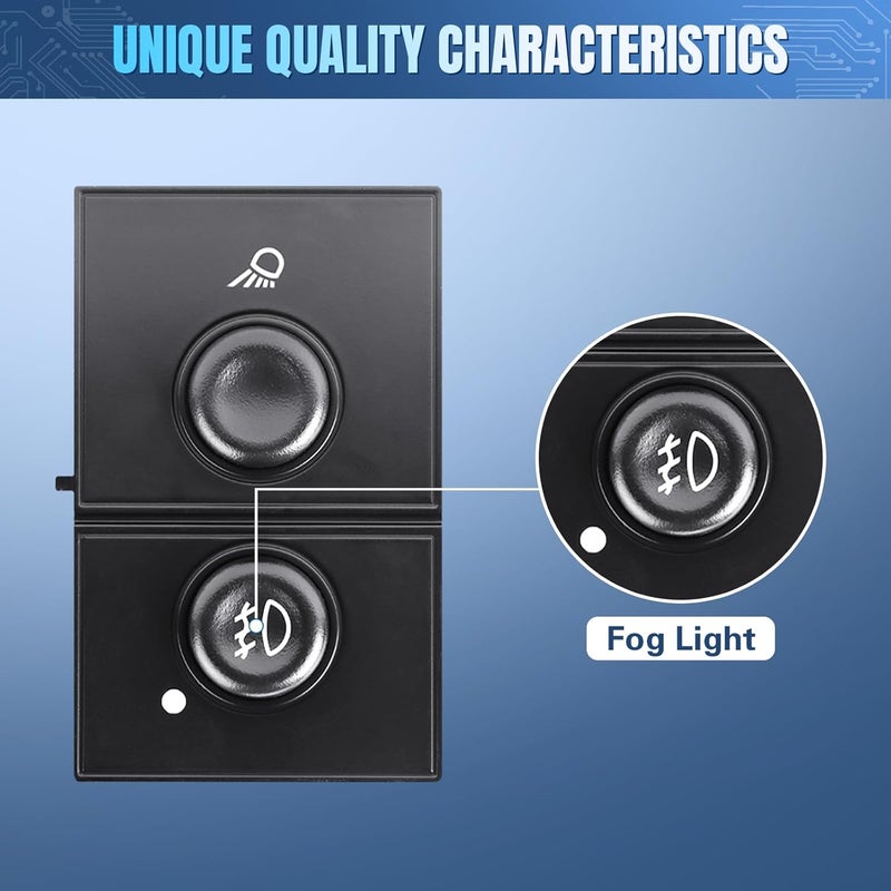 LCWRGS Headlight and Fog Light Switch for Chevy and GMC Vehicles - Image 4