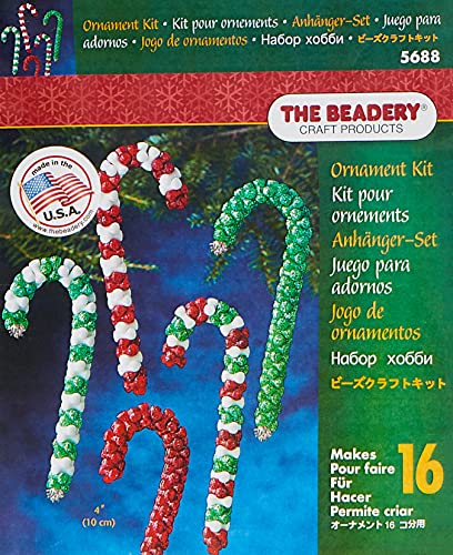 The Beadery Beadery The Candy Cane Assortment Ornament Kit - Makes 16-5688 - Image 2