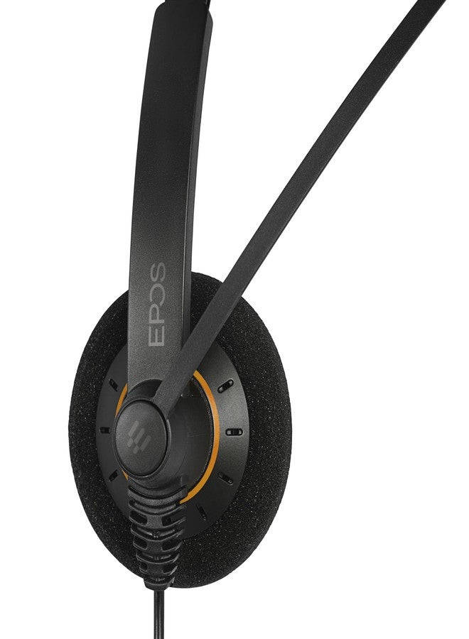EPOS Sennheiser SC 30 USB ML (504546) - Single-Sided Business Headset | For Skype for Business | with HD Sound, Noise-Cancelling Microphone, & USB Connector (Black) - Image 4