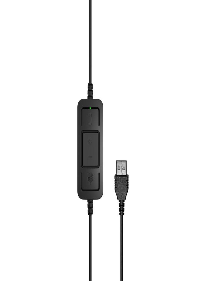 EPOS Sennheiser SC 30 USB ML (504546) - Single-Sided Business Headset | For Skype for Business | with HD Sound, Noise-Cancelling Microphone, & USB Connector (Black) - Image 5