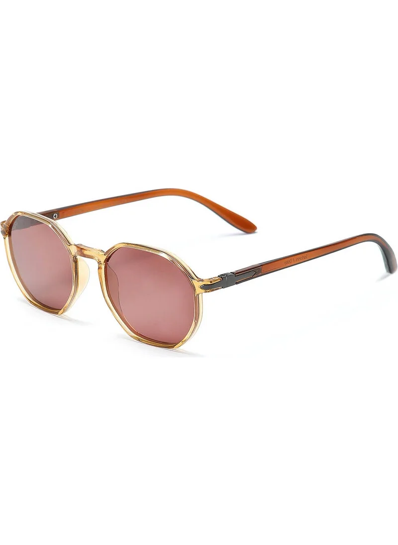 كيب Light Brown Glasses