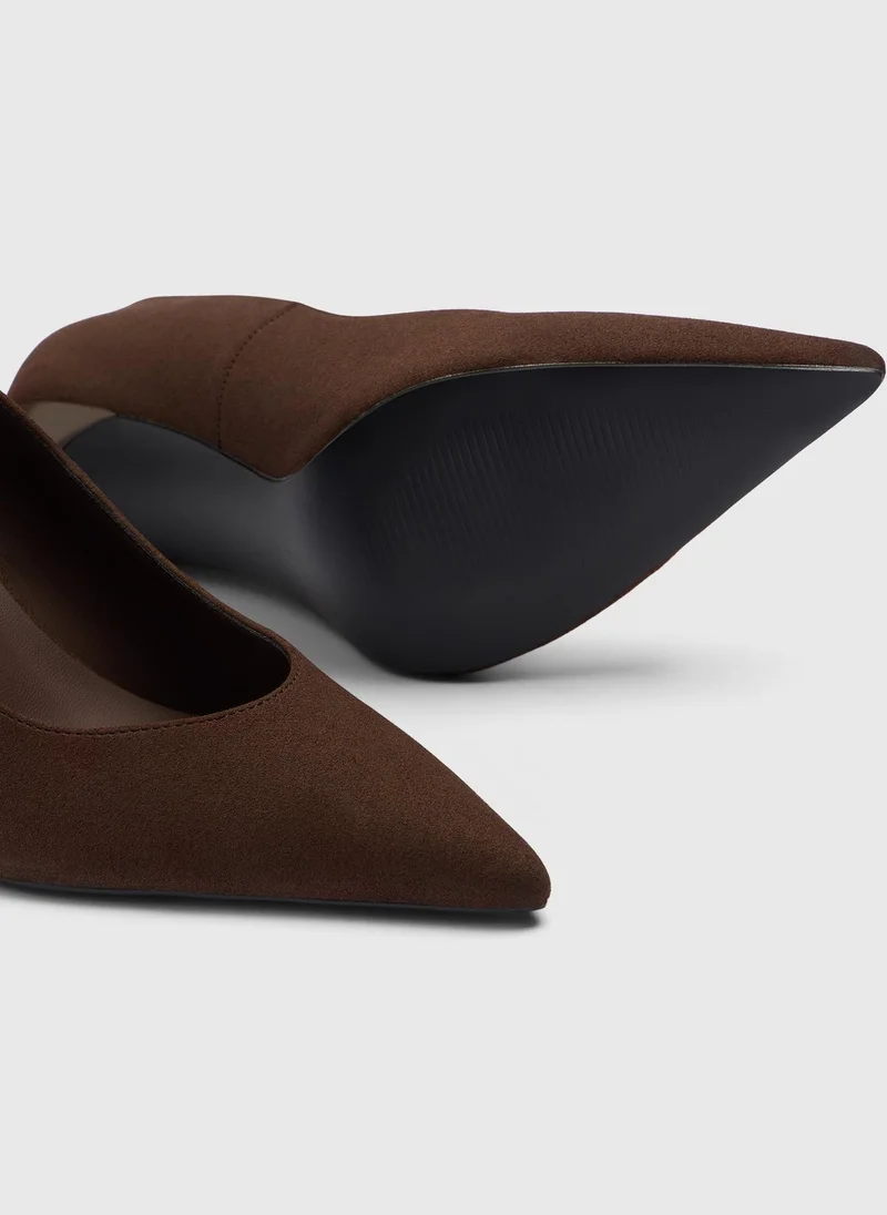 Matalan Brown Court Heels