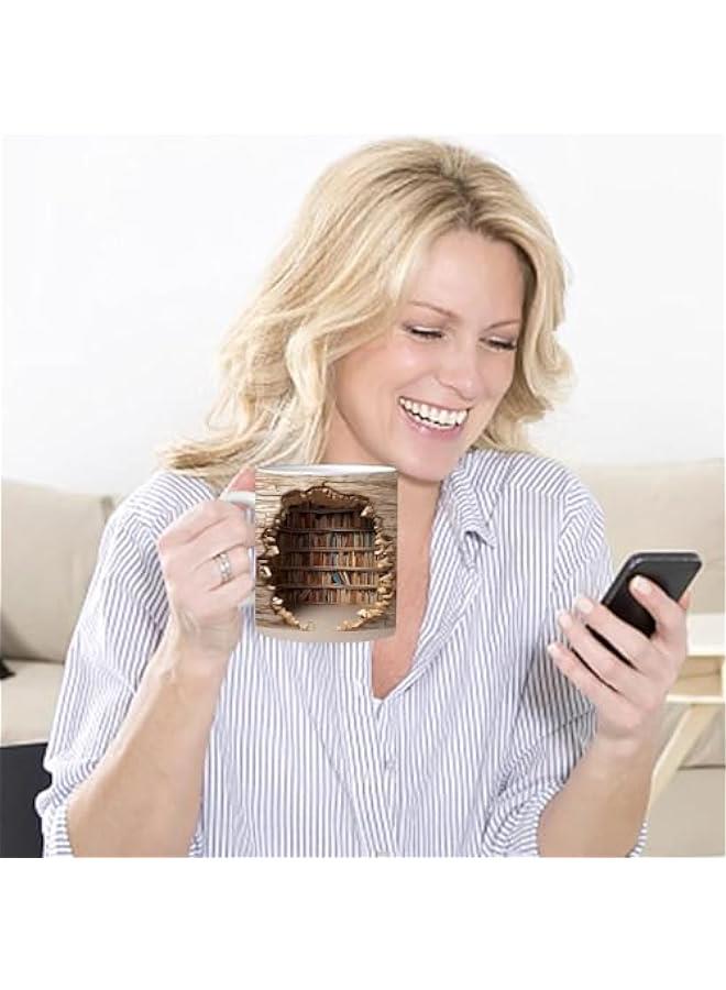 هوكور كوب سيراميك أبيض متعدد الاستخدامات بتصميم فضائي إبداعي - Image 3