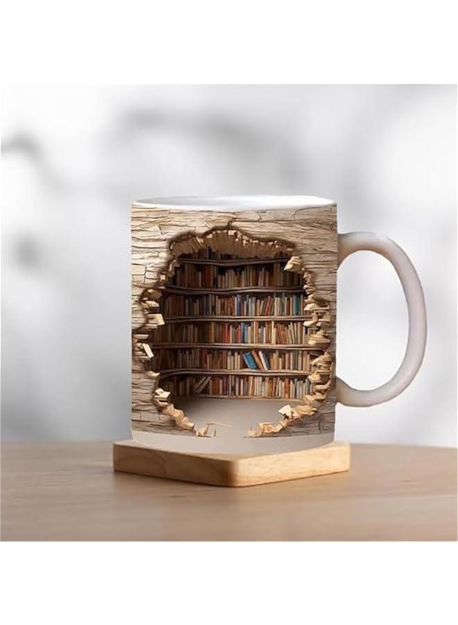 هوكور كوب سيراميك أبيض متعدد الاستخدامات بتصميم فضائي إبداعي - Image 2