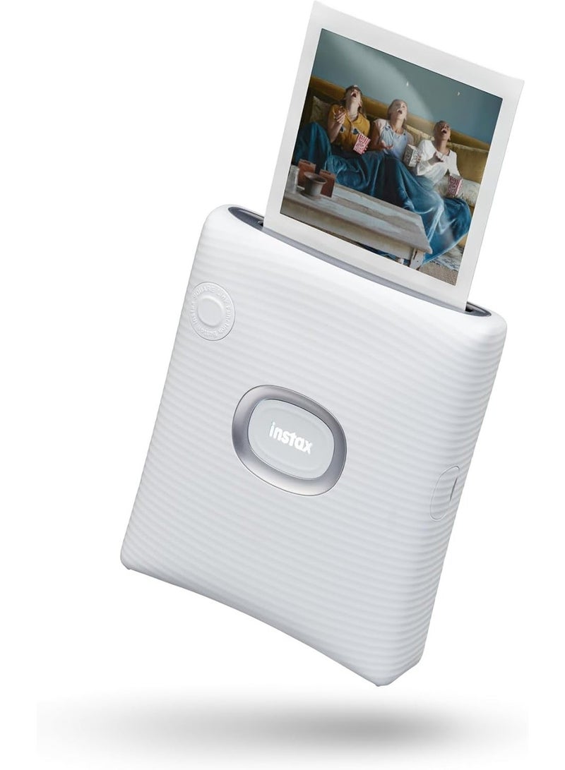 سكوير طابعة صور الهواتف الذكية Link، لون أبيض رمادي - Image 1