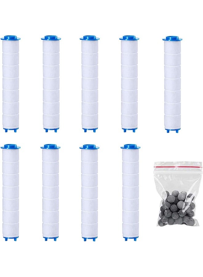 Negative Ion Stone Beads and Pp Cotton Filters for Filtering Hand-held Shower Heads (for Replacement) - Image 1