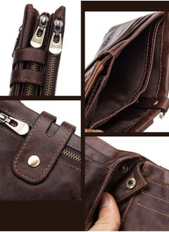 Jeep JEEP Leather Wallet Large Capacity Wallet Retro Wallet Men's Wallet  - Image 5