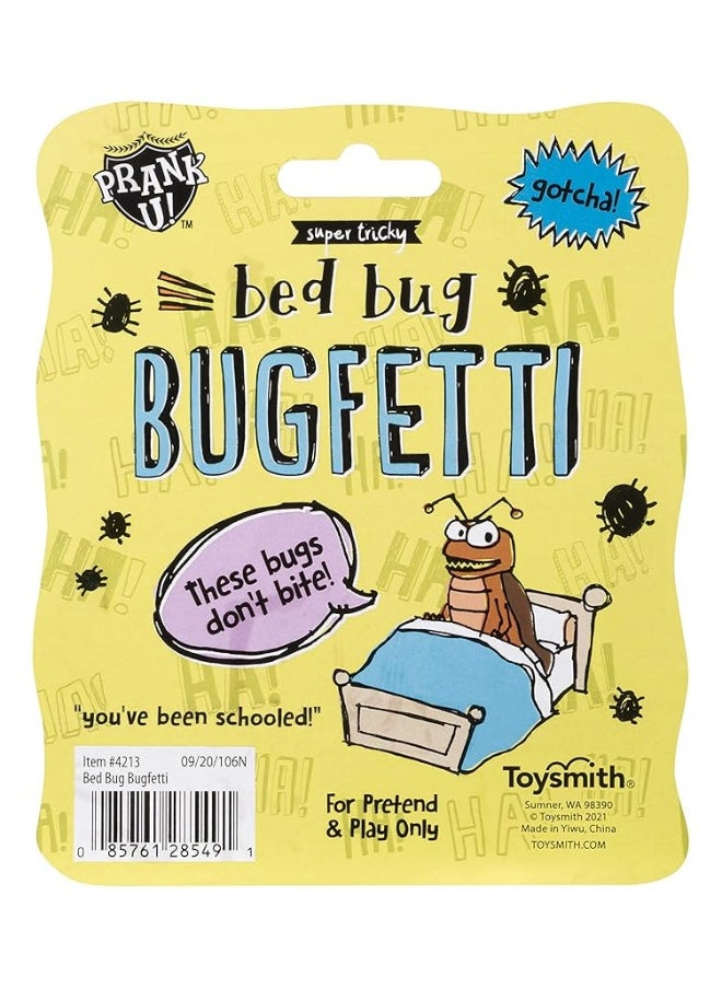 Toysmith - Bugfetti Bed Bug Prank Toy They Dont Bite - Image 1