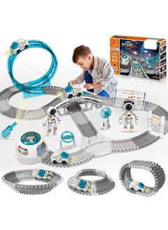 205 Pcs Track Toys, Create A Space For Boys Girls 3 4 5 6 7 9 Year, Diy Race Car Bendable Flexible Playset With Projector & 2Pcs Astronaut, Space Train Set Stem Educational Birthday Easter Gifts - pzsku/Z3DDFB681576442C1D688Z/45/_/1732786172/466218e9-b267-47ba-94f9-0c61e8f9a0c5