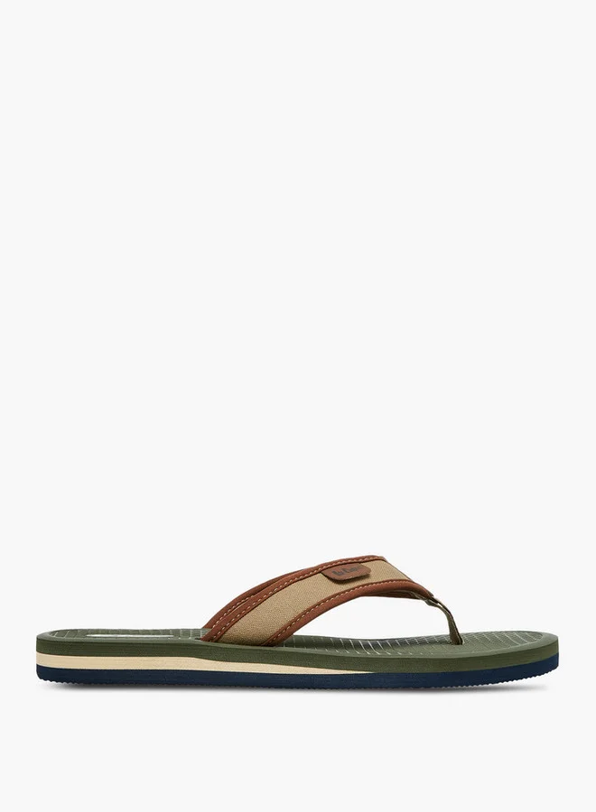 Lee Cooper Men's Textured Flip Flops