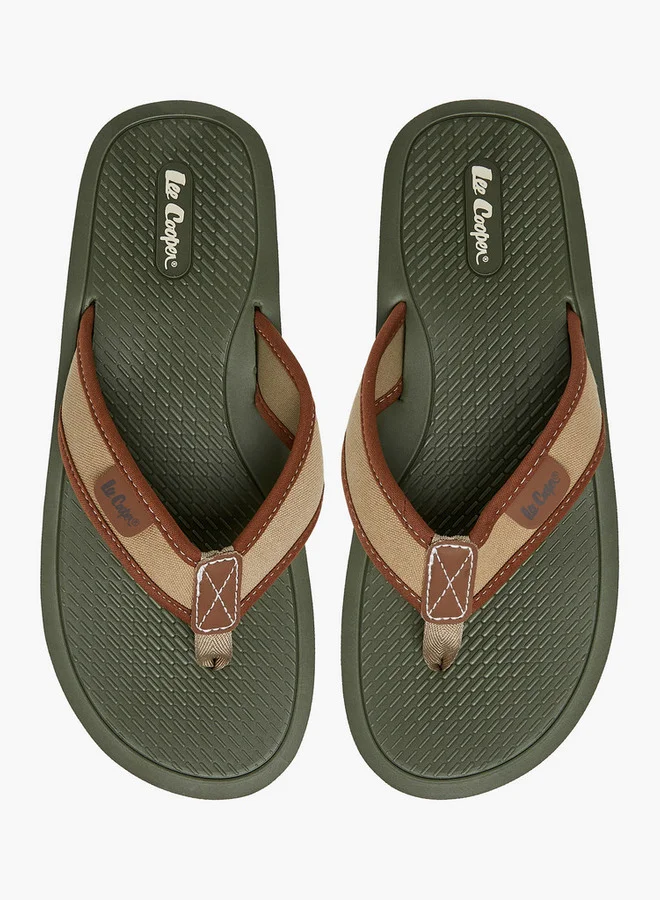 Lee Cooper Men's Textured Flip Flops
