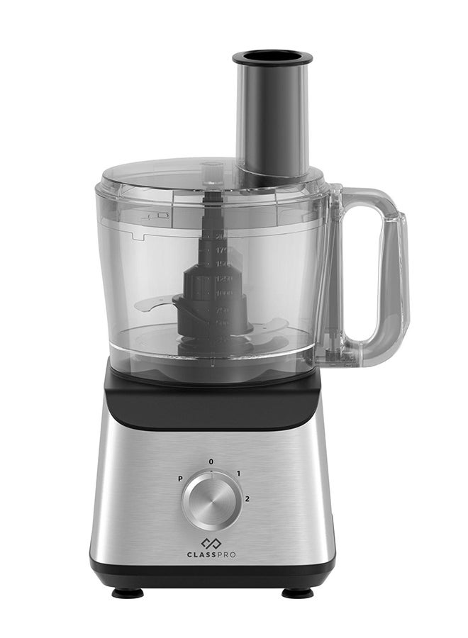 ClassPro محضر طعام متعدد الوظائف، 5 في 1، 2.5 لتر، 1000 واط، أسود - Image 1