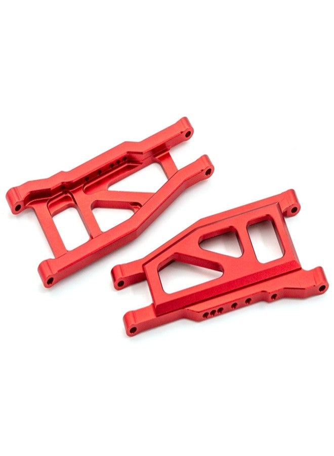 Alloy Front Suspension Arms replacement for TRAX4 1/10 4X4 Slash, Stampede, Rustler 4WD VXL-Replaces Part 3655(RED) - Image 5