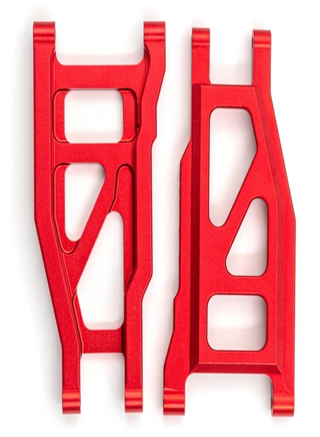 Alloy Front Suspension Arms replacement for TRAX4 1/10 4X4 Slash, Stampede, Rustler 4WD VXL-Replaces Part 3655(RED) - Image 3