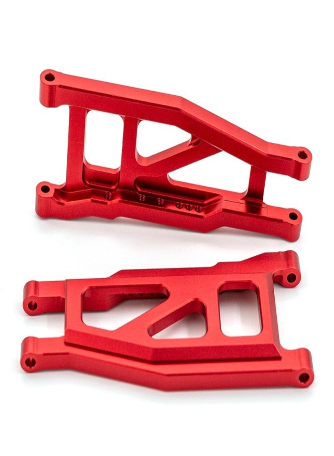 Alloy Front Suspension Arms replacement for TRAX4 1/10 4X4 Slash, Stampede, Rustler 4WD VXL-Replaces Part 3655(RED) - Image 2