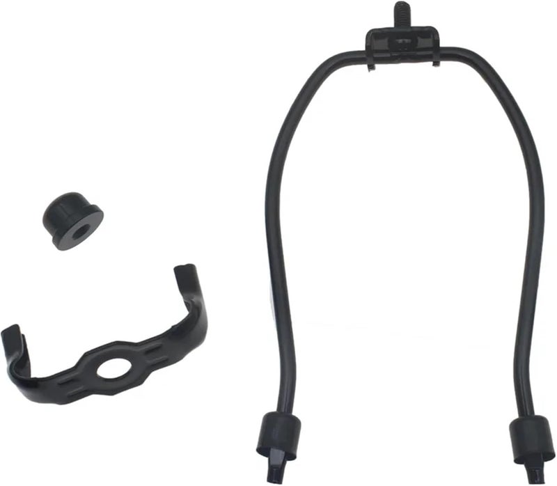 1 Set Lamp Harp Holder 6 Inch Shade Heavy Duty Bracket with Light Base and Solid Fini - Image 4