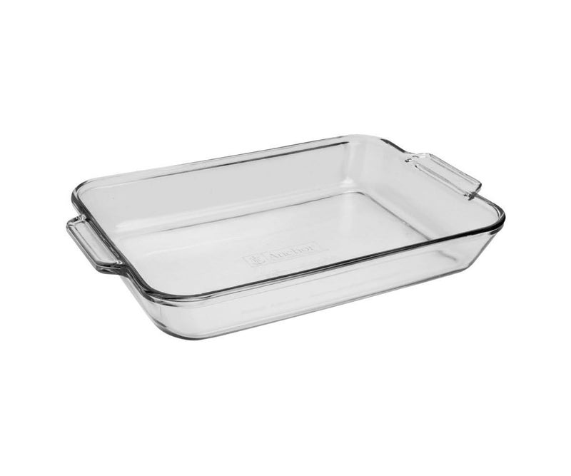 Anchor Hocking 4.8 Quart Rectangular Glass Baking Dish (1 piece, tempered tough, dishwasher safe) - Image 1